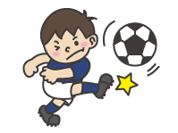 イラスト：サッカー