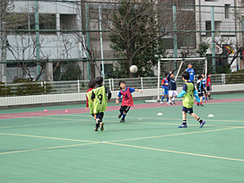 写真：銀座サッカースポーツ少年団
