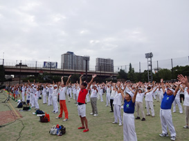 写真：ラジオ体操会連盟